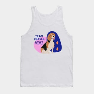 Team Beagle, dog lovers, beagle lovers Tank Top